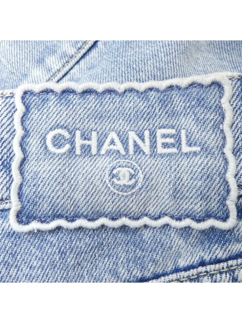 Chanel 25 Shorts Blue